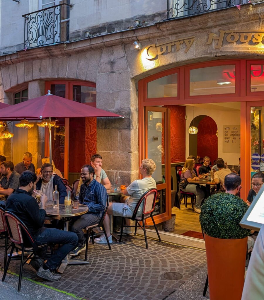 CurryHouseExteriorEvening Curry House Exterior Photo on a evening