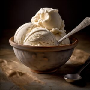 ice cream, vanilla, ice, dessert, bowl, food, sweet, scoop, cold, frozen, closeup, fresh, flavor, nature, sorbet, summer